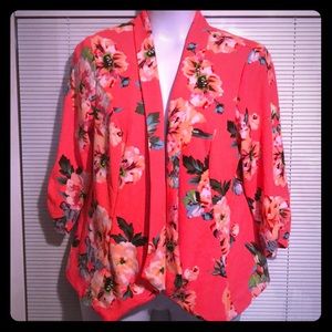 Floral blazer 2X